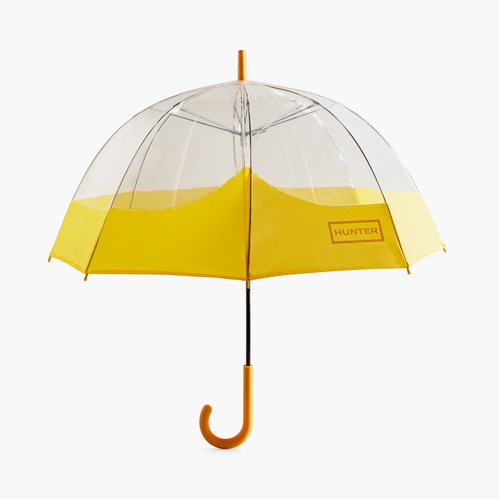 오리지날 트랜스페어런트 머스타치 버블 우산(unisex) - 옐로우 UAU7019UPMRYL